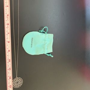 Tiffany heart cluster necklace